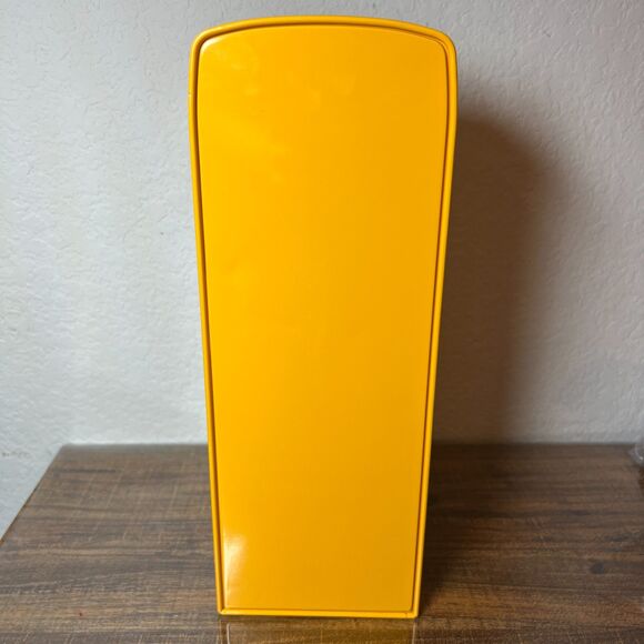 SMEG x Veuve Clicquot Champagne Yellow Fridge Style Promotion Empty Bottle Case - Picture 5 of 9